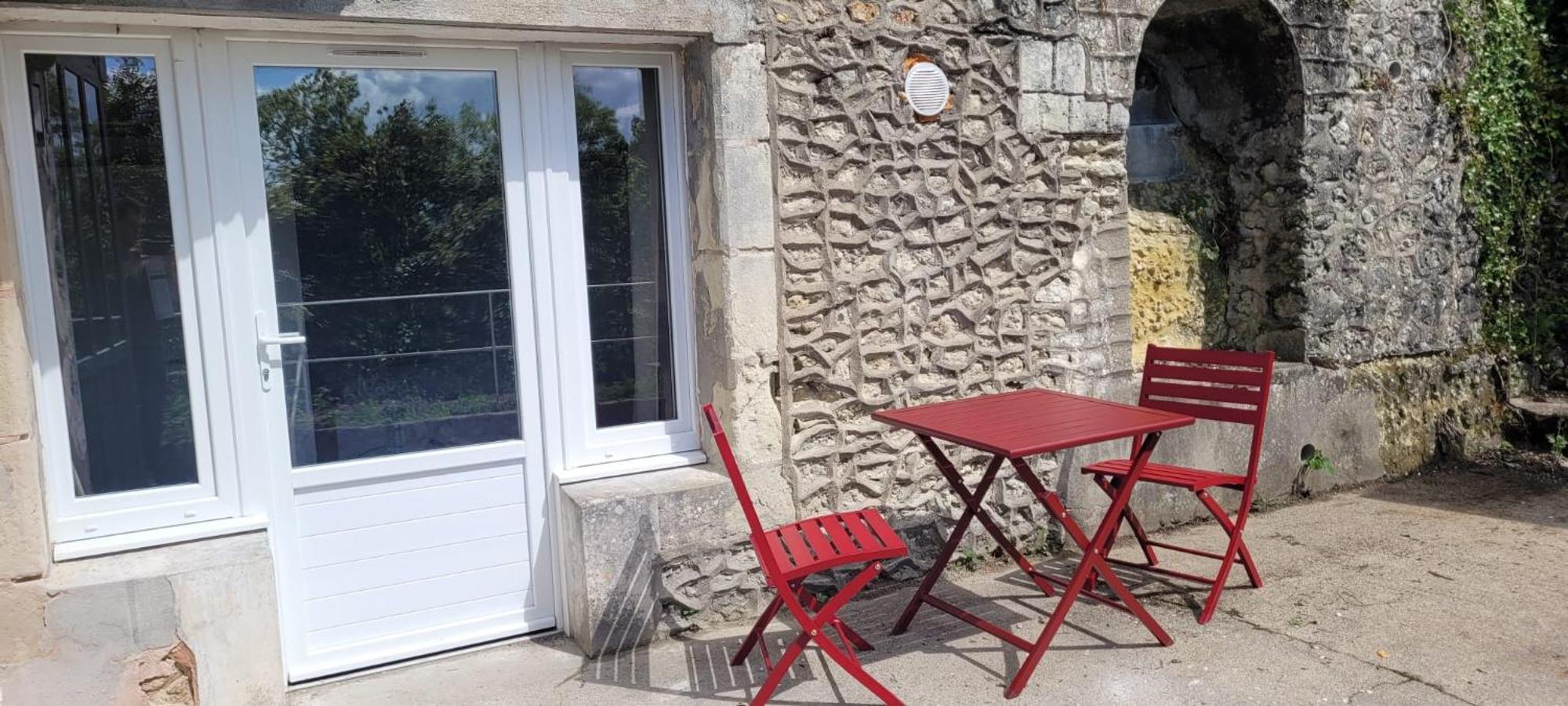 Apartament Le Cocon Troglodyte Saint-Étienne-de-Chigny Zewnętrze zdjęcie